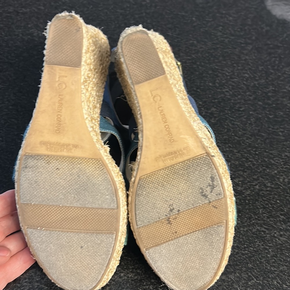 Lauren Conrad Wedge Sandals - Picture 9 of 10